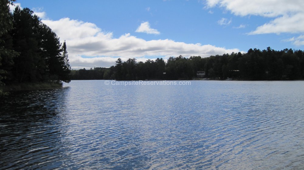 Beatrice Lake Campground at McCarthy Beach State Park Minnesota